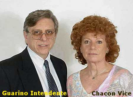 Guarino - Chacon : Intendente y Vice